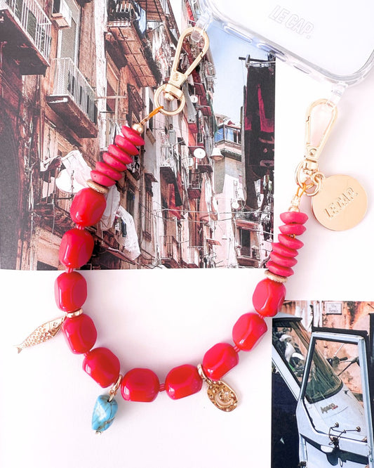 Lucky Catch - Beaded Charm Strap