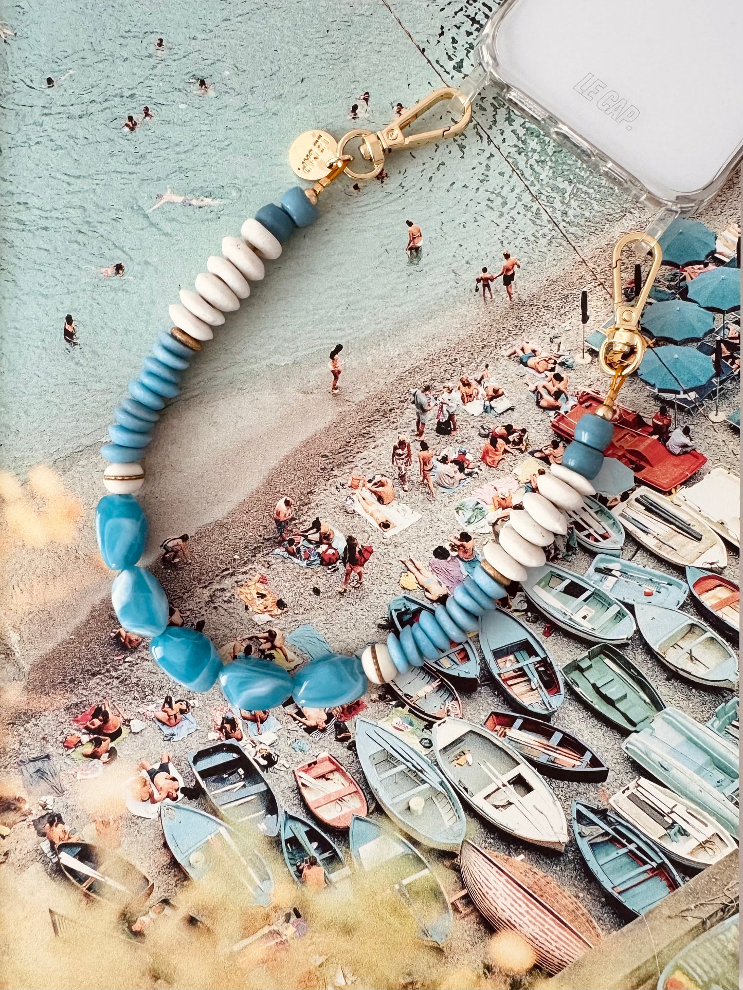 Aegean Muse Beaded Wristy Phone Strap