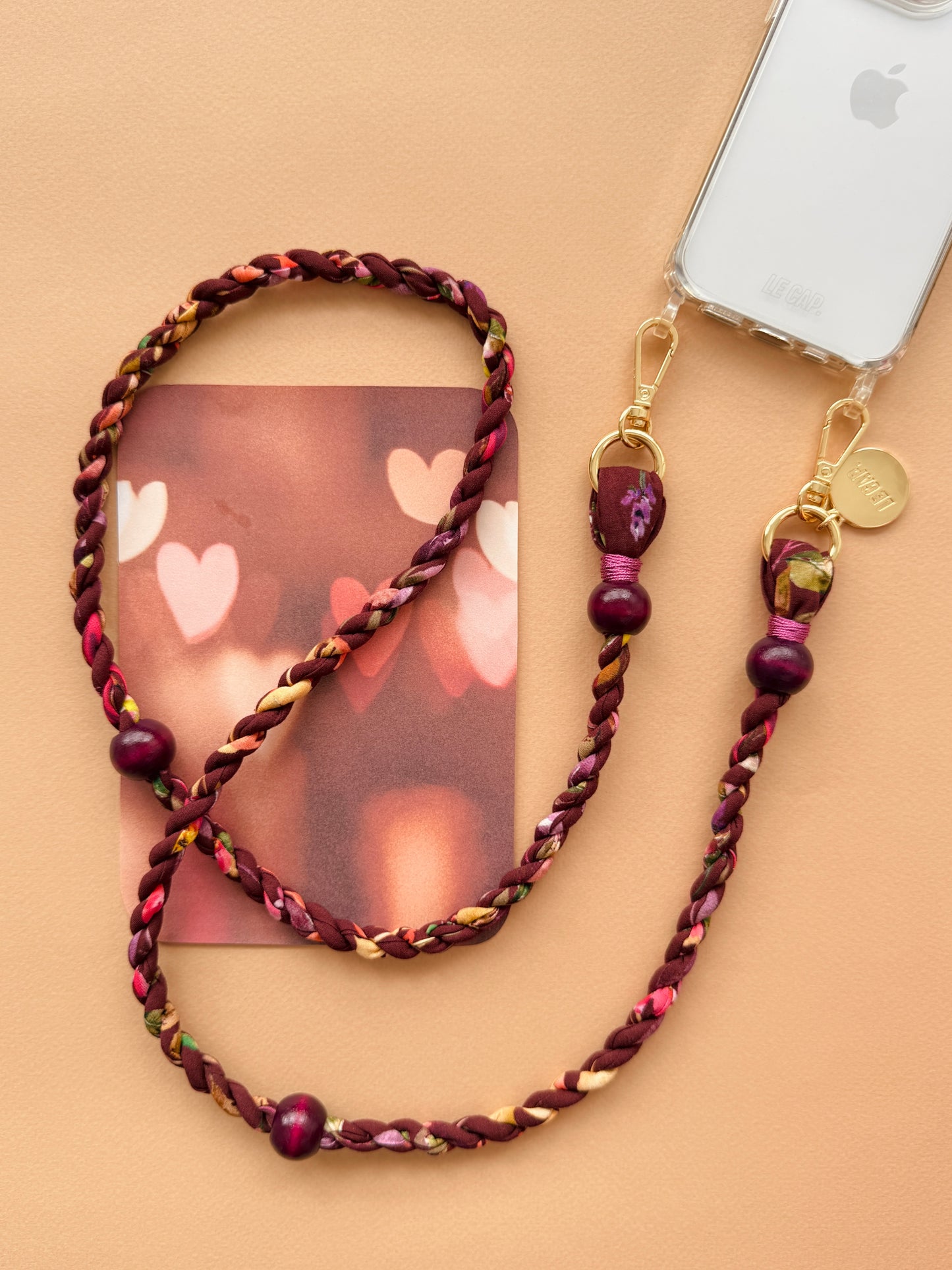 Villes Fleuries Crossbody Phone Strap