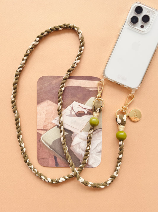 Olive Crossbody Phone Strap