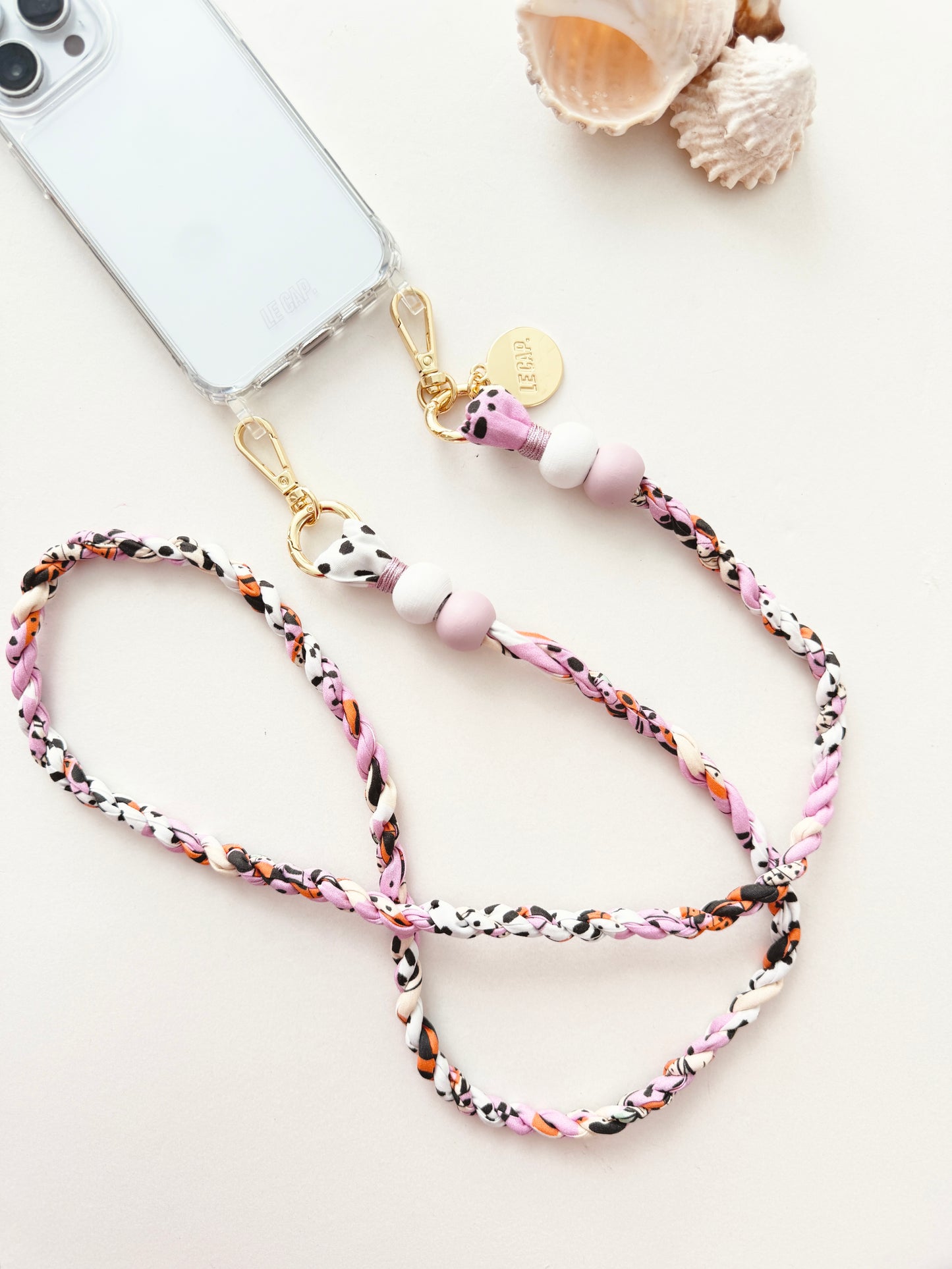 Disco Panther Crossbody Phone Strap