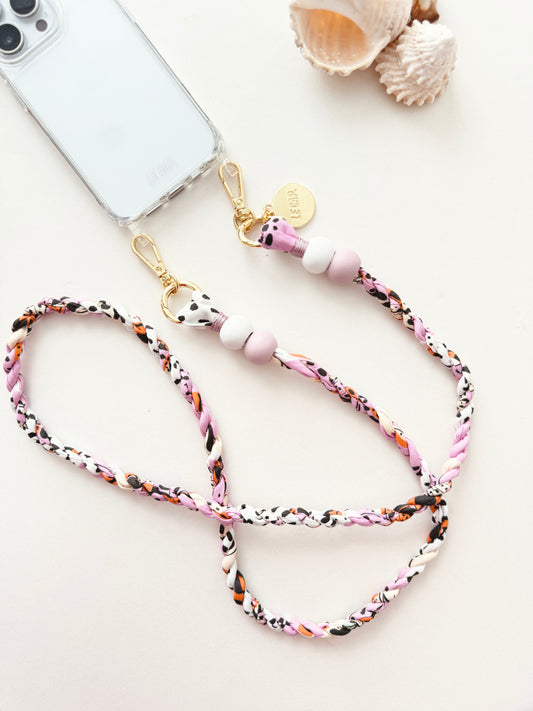 Disco Panther Crossbody Phone Strap