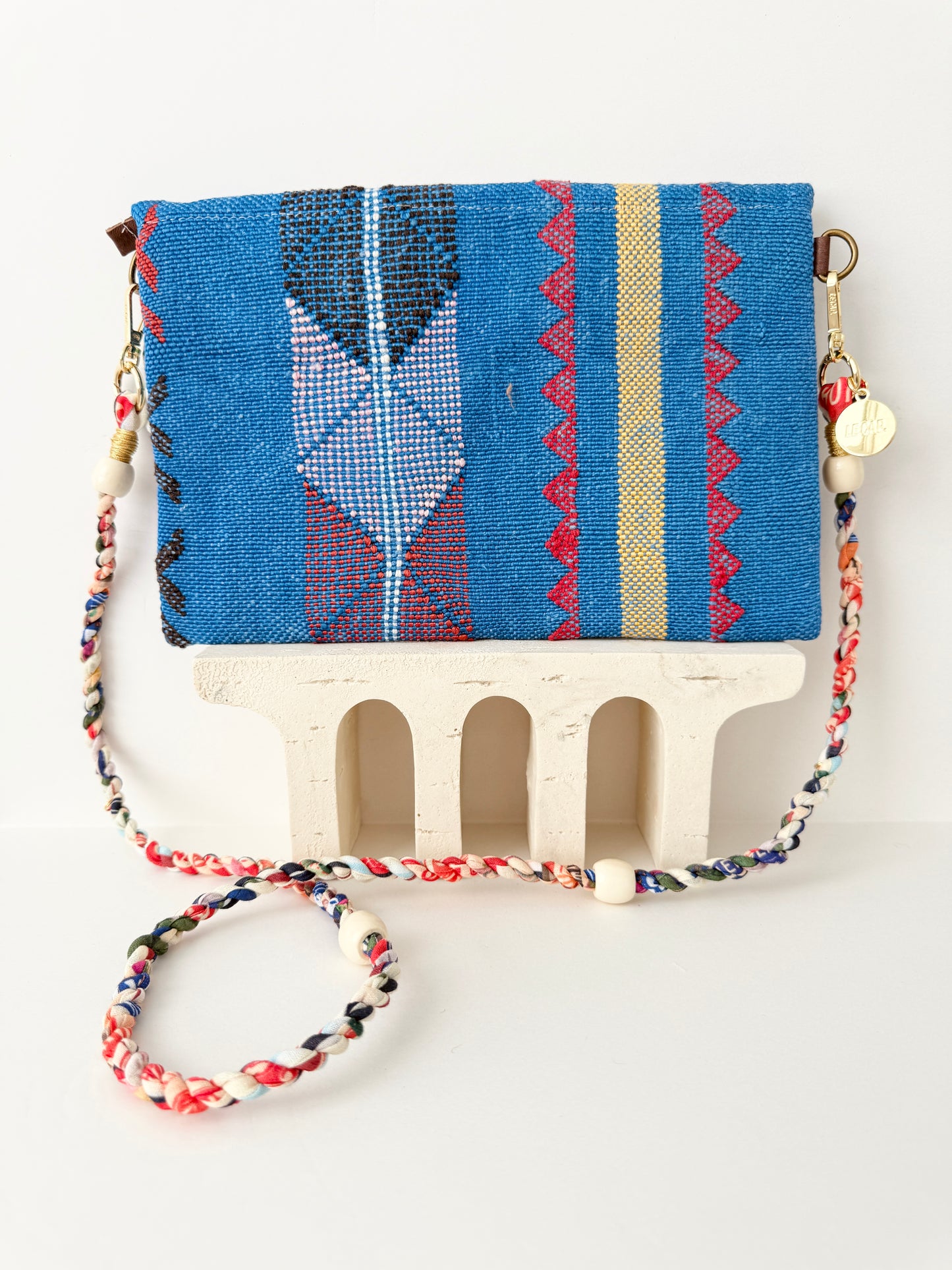 Berber Clutch - Moroccan Blue