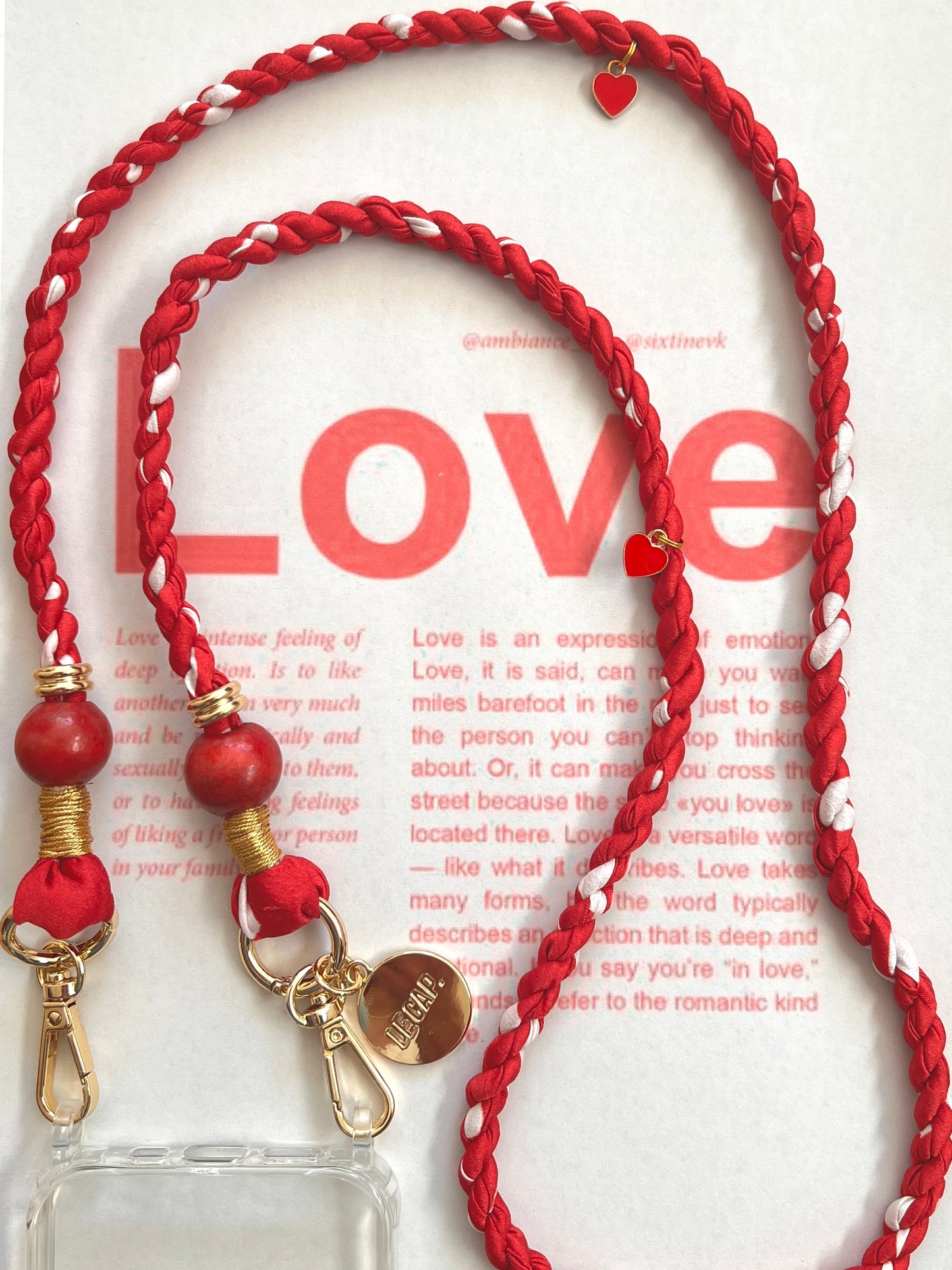 Lover Crossbody Phone Strap