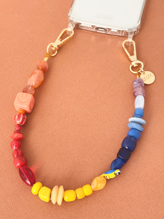 Beaded Wristy Strap - Sunset Social