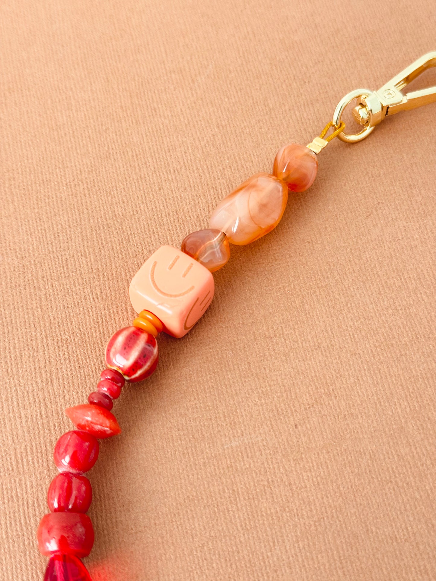 Beaded Wristy Strap - Sunset Social