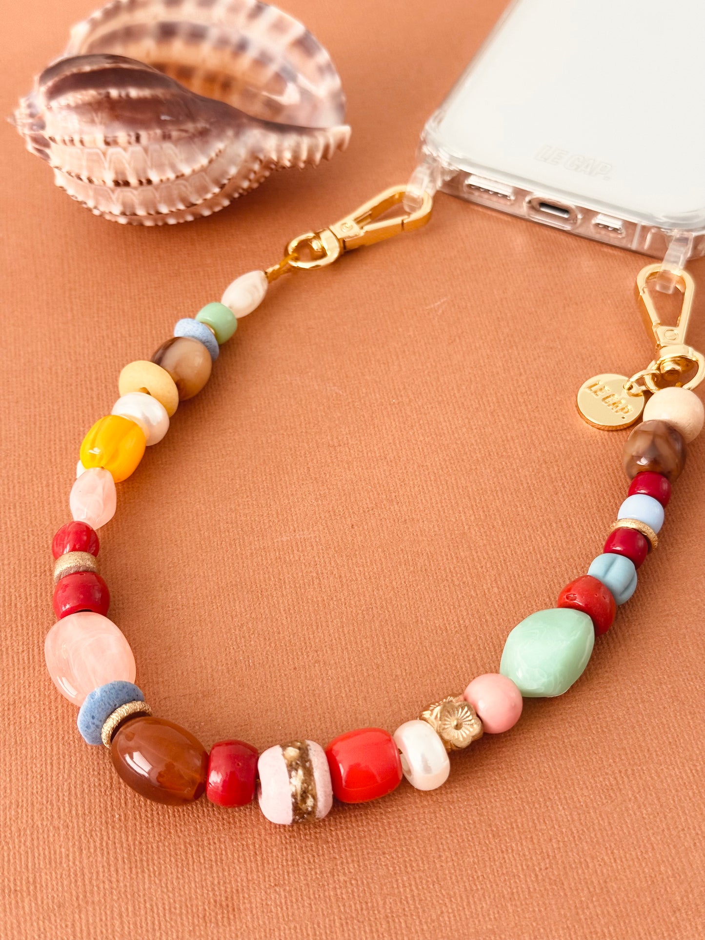 Bead Wristy Phone Strap - Stone Circus