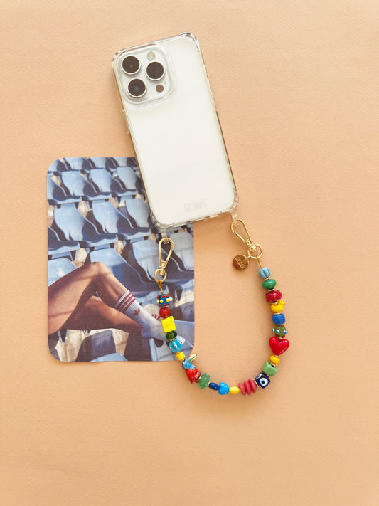 Cherie Baby Beaded Wristy Phone Strap