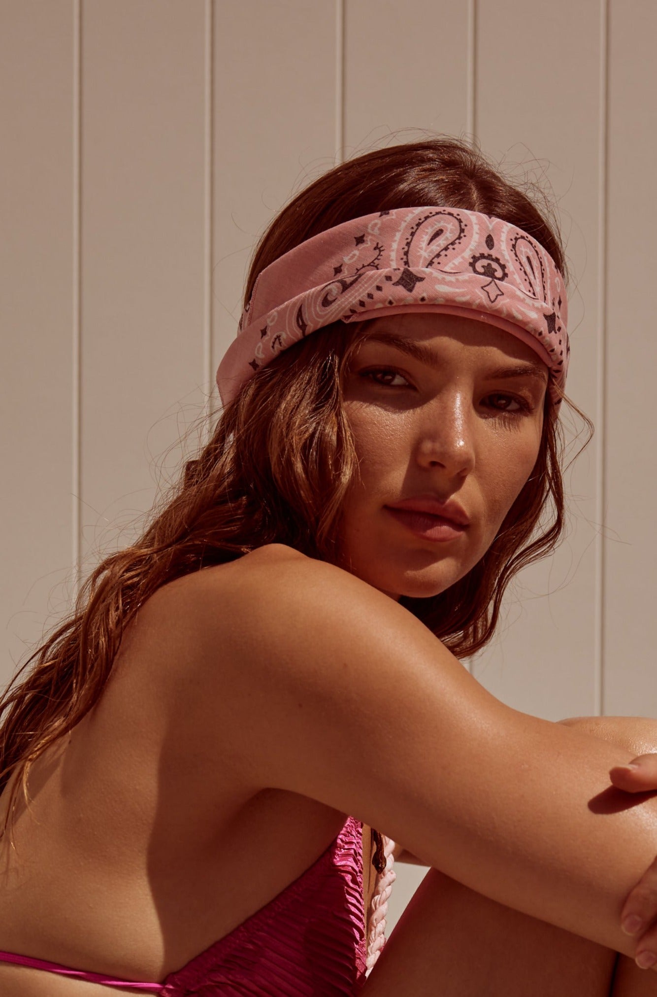 Bandana Scarf - Pink