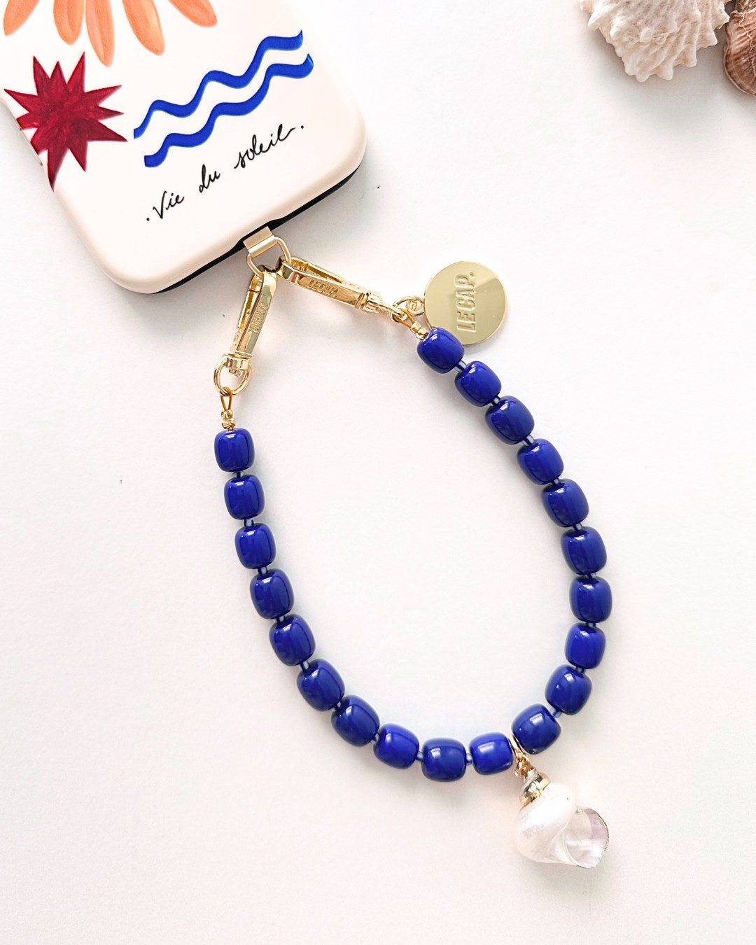 Beaded Wristy Strap - Concha