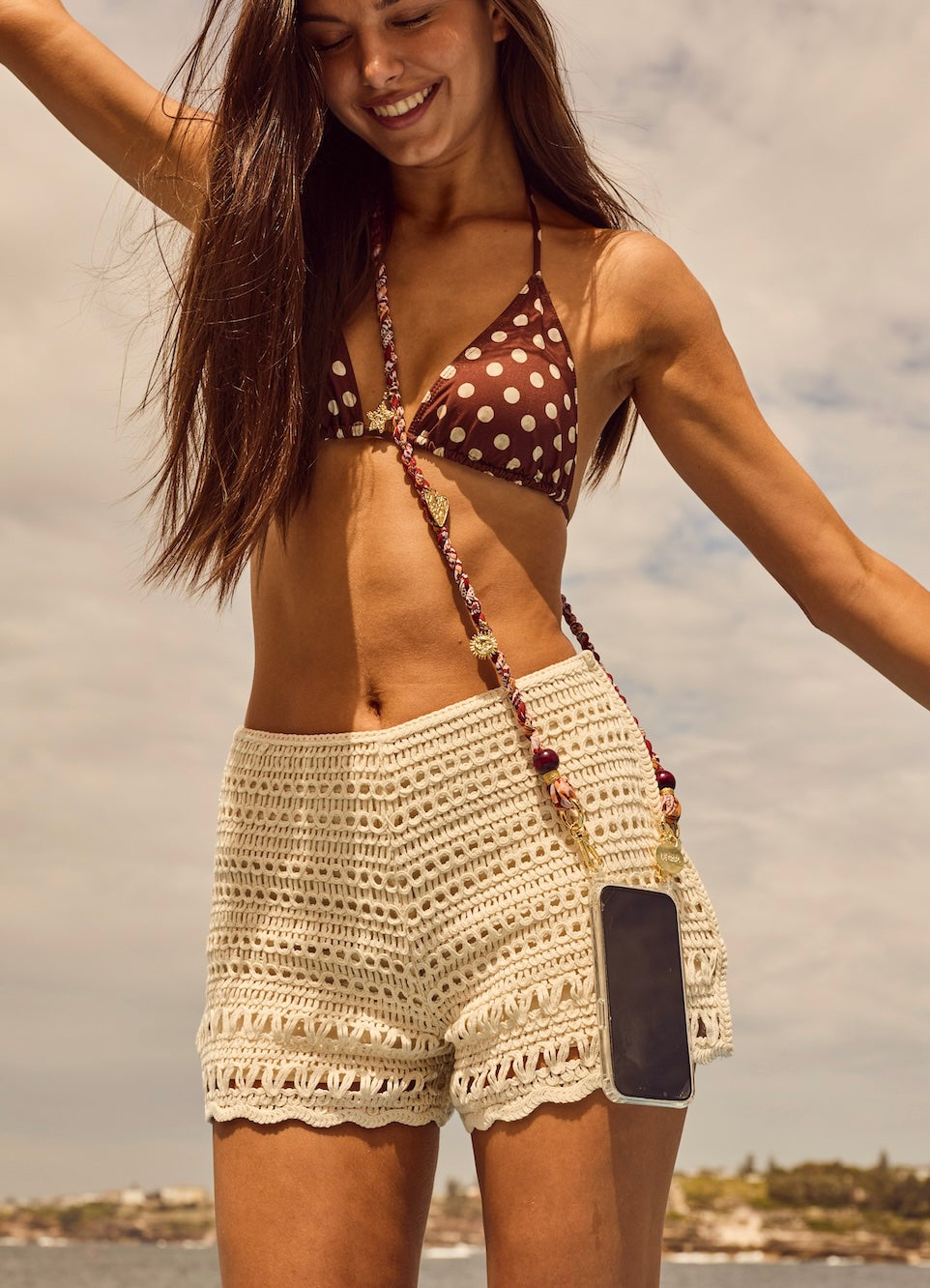 Valencia Charm Crossbody Phone Strap