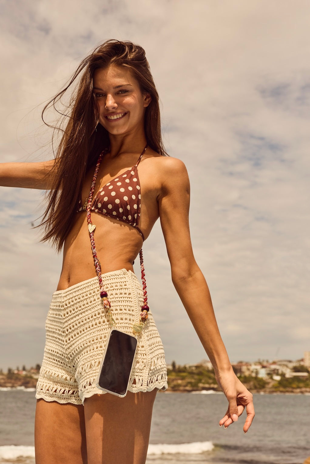 Valencia Charm Crossbody Phone Strap