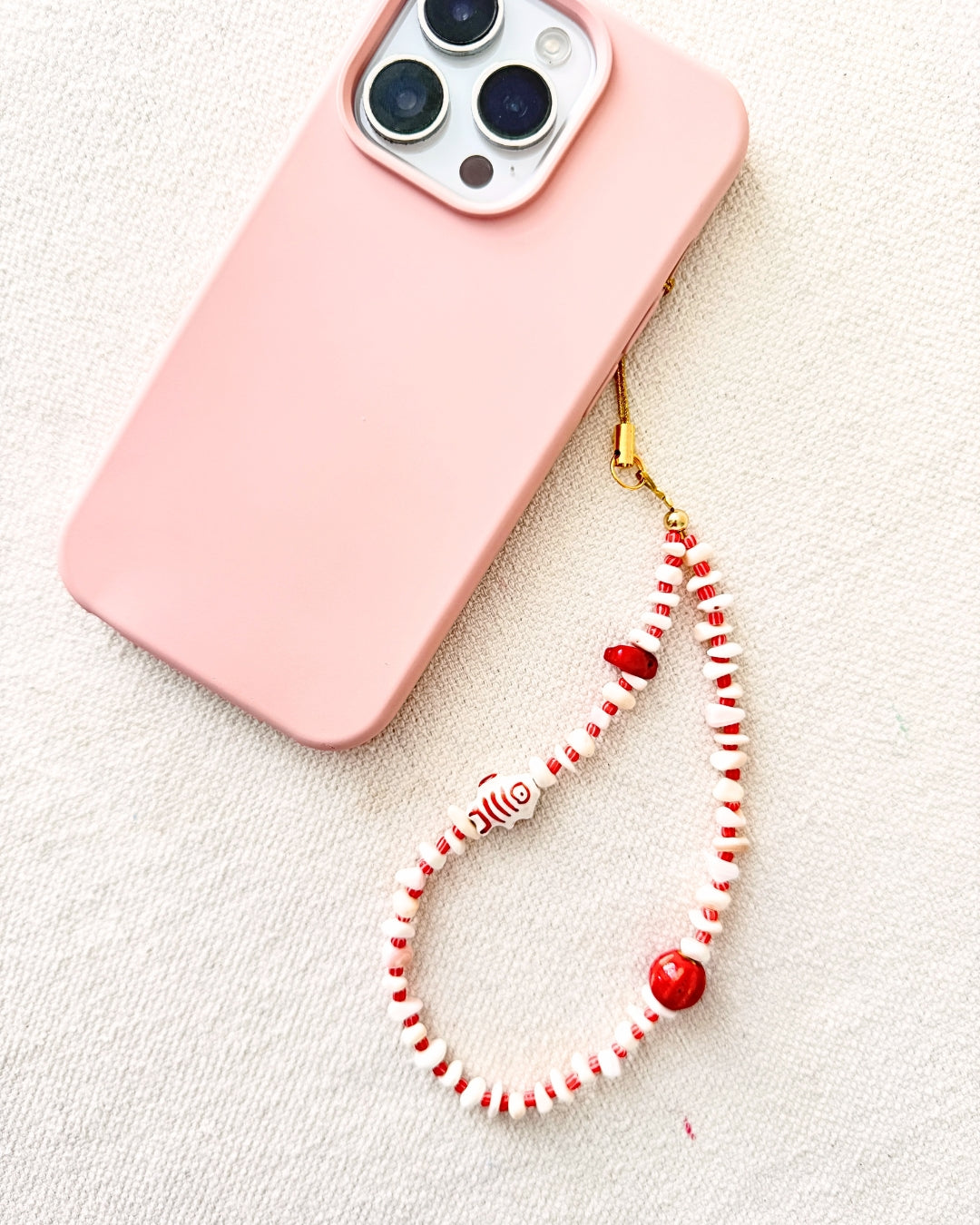 Tingle Phone/Bag Charm - Coral Me Crazy