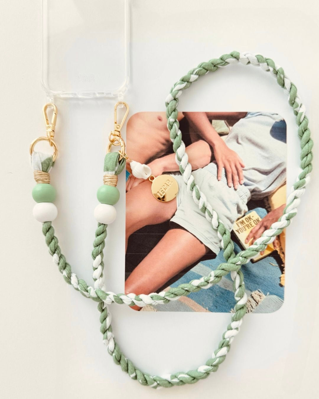 Matcha Crossbody Phone Strap