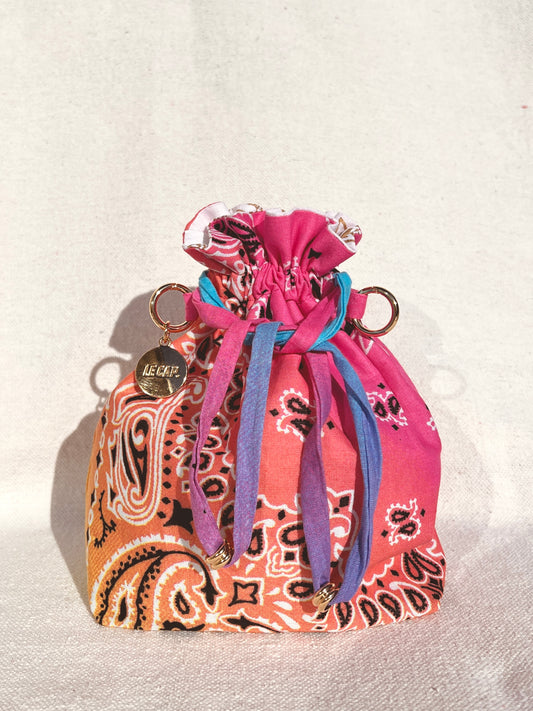 Tie-Dye Pouchie + Bandana Strap