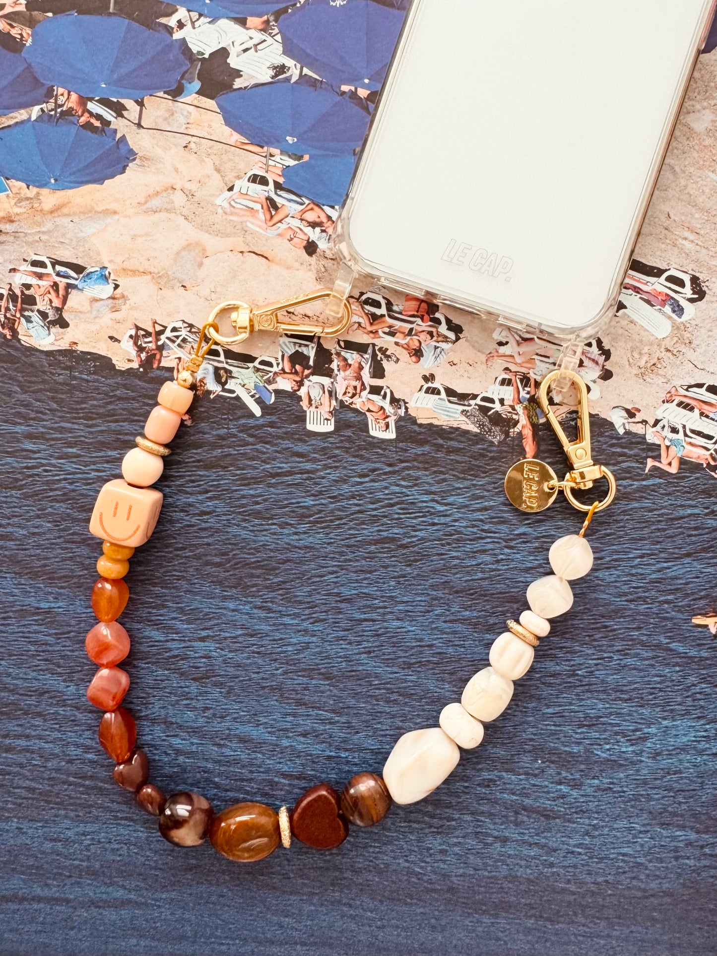 Beaded Wristy Strap - Honey Rush