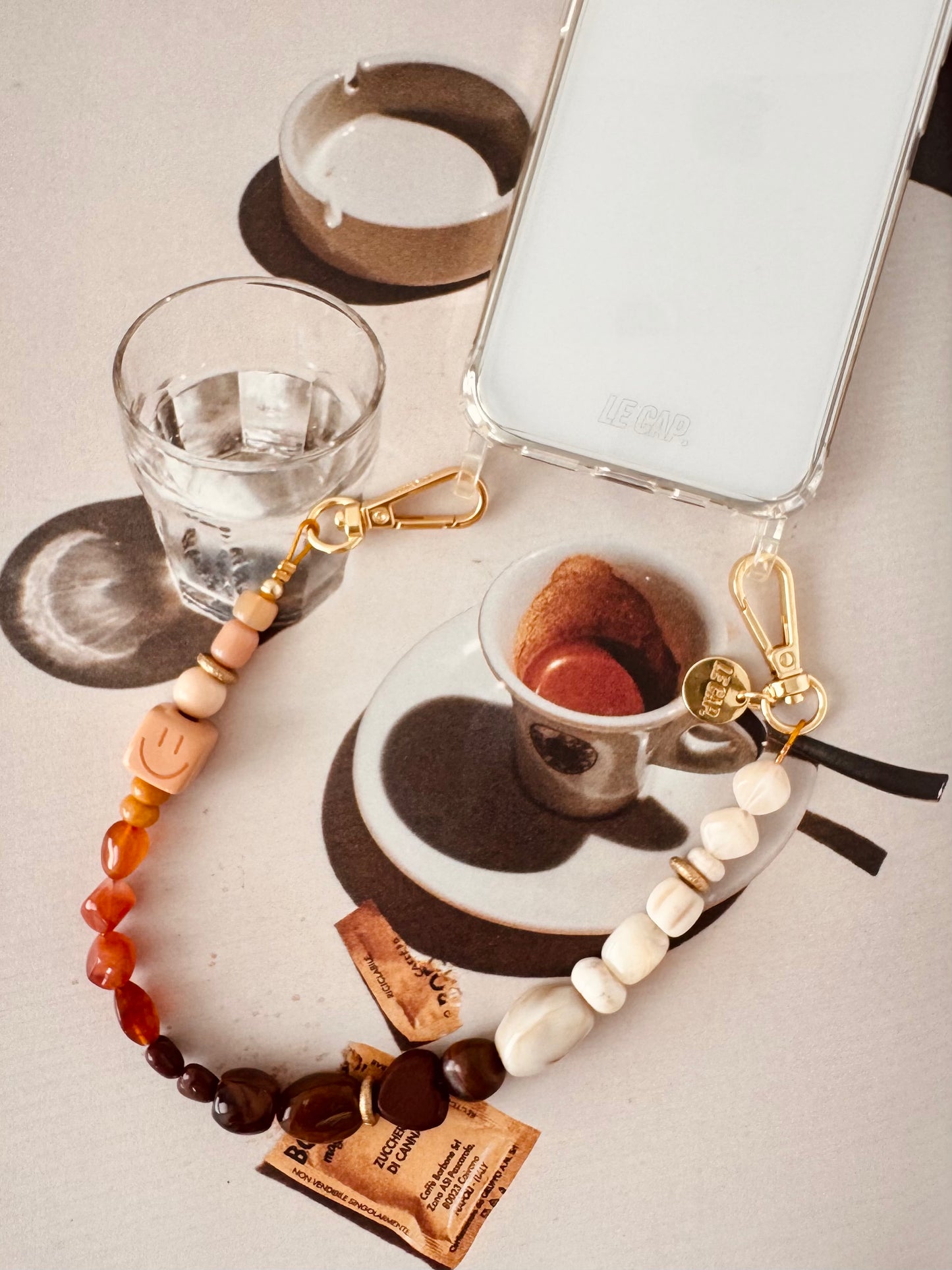 Beaded Wristy Strap - Honey Rush