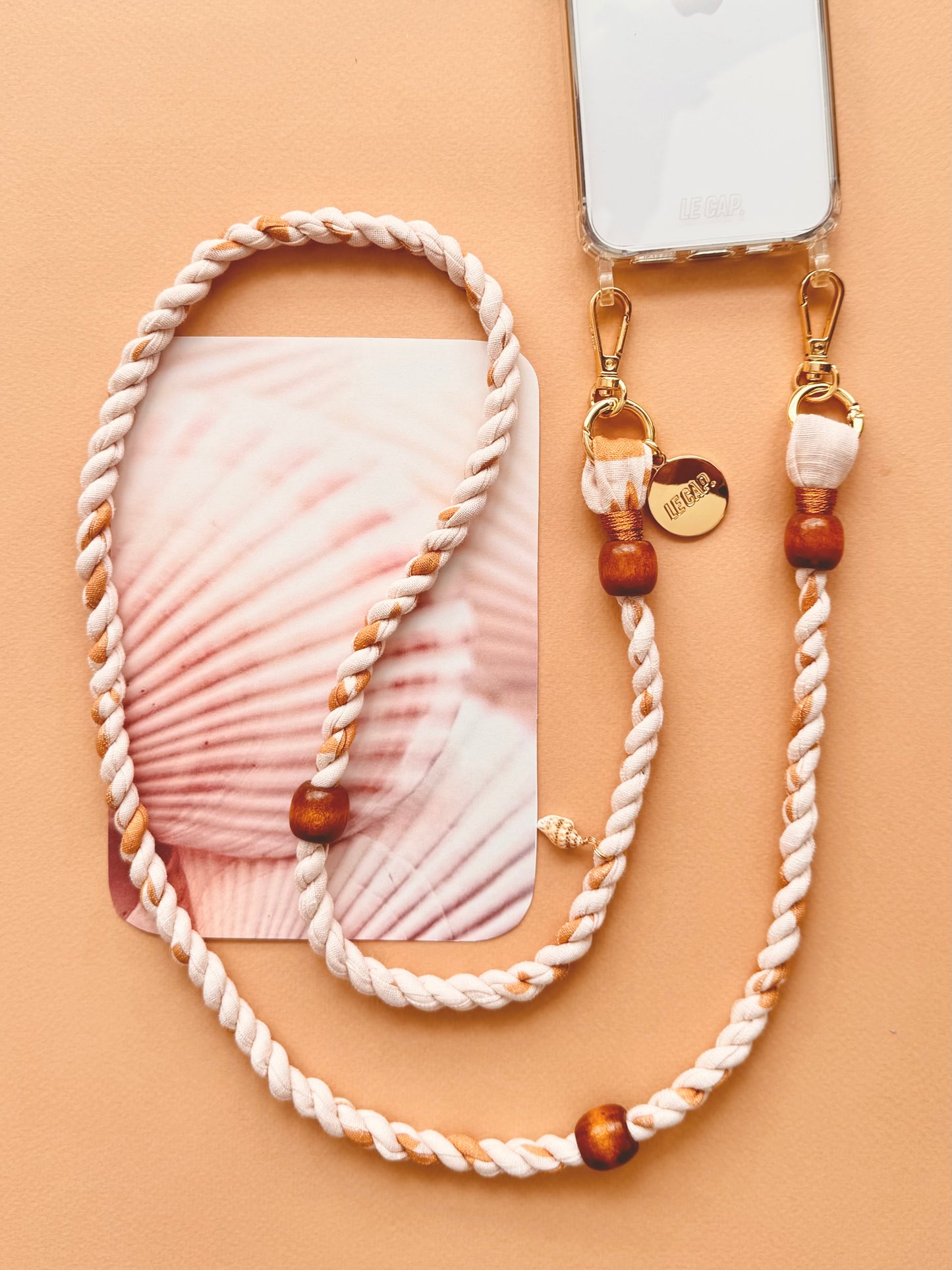 Sandcastle Crossbody Phone Strap