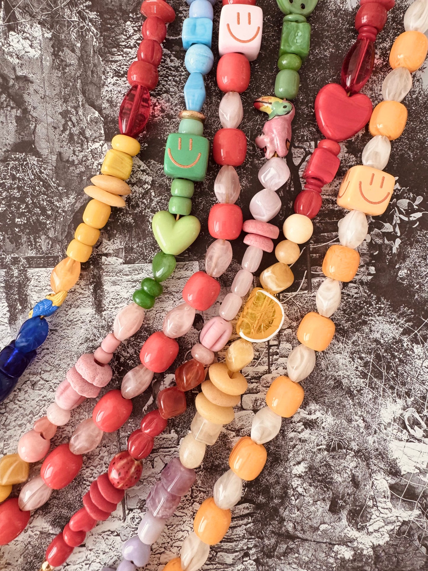 Beaded Wristy Strap - Jungle Juice