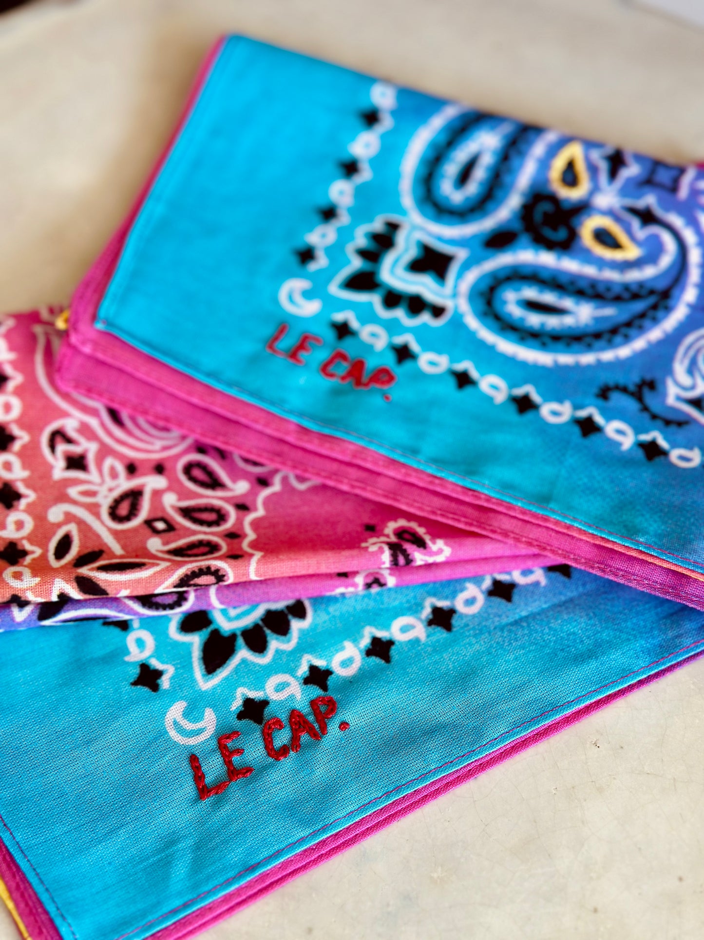 Bandana Scarf - Purple|Pink|Blue|Yellow