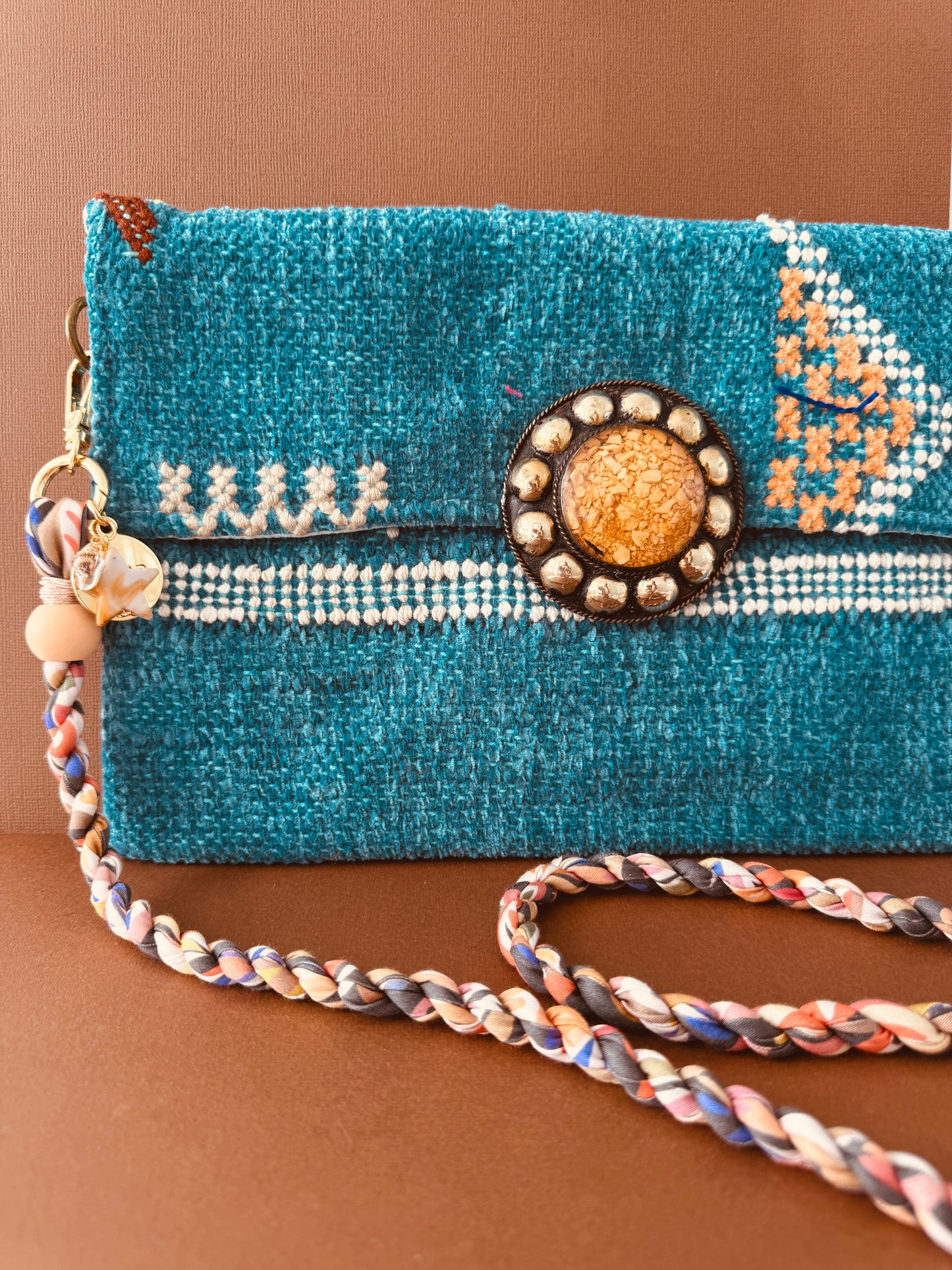 Berber Clutch - Sable
