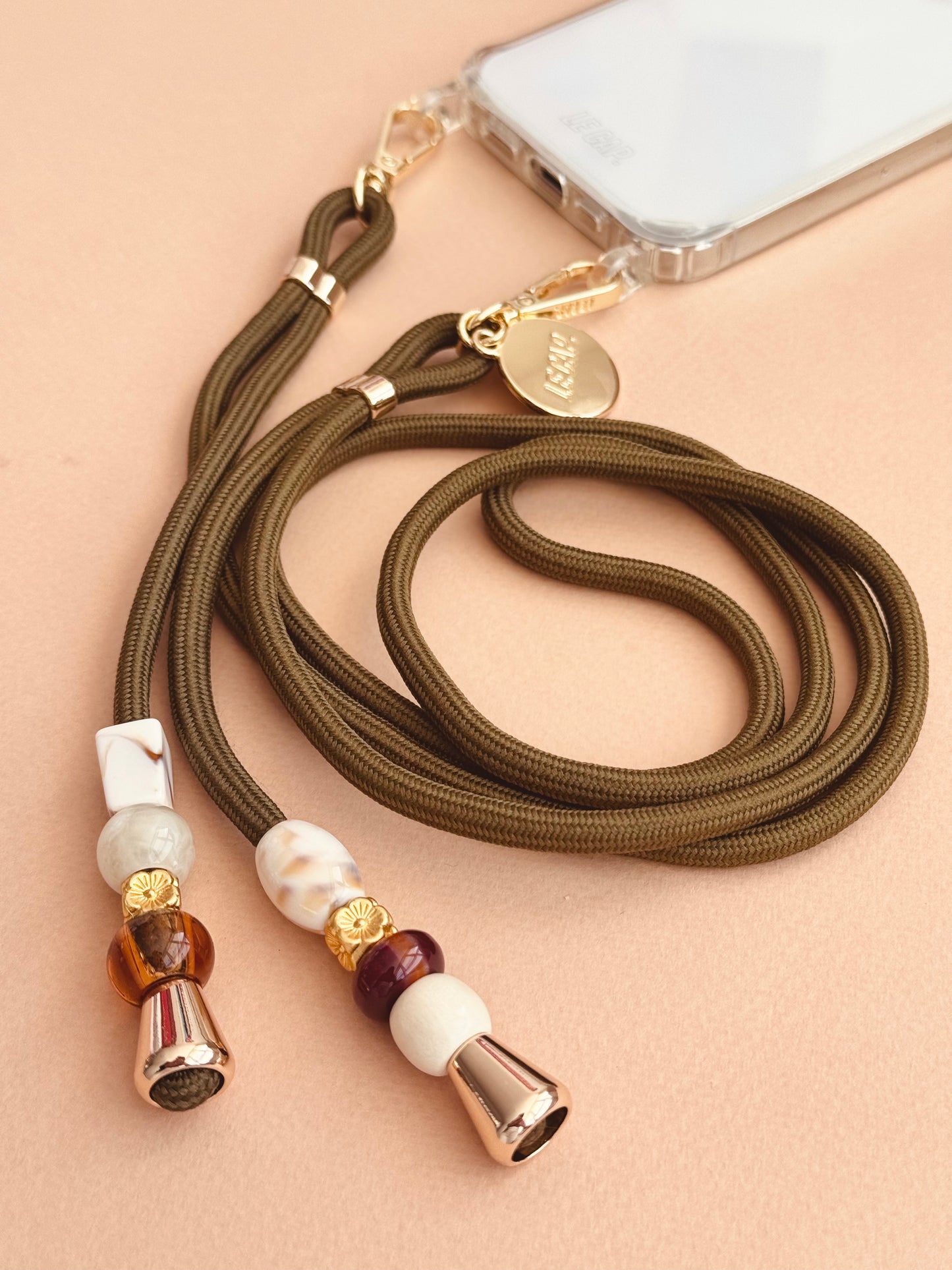 Martini | Olive Crossbody Cord Strap