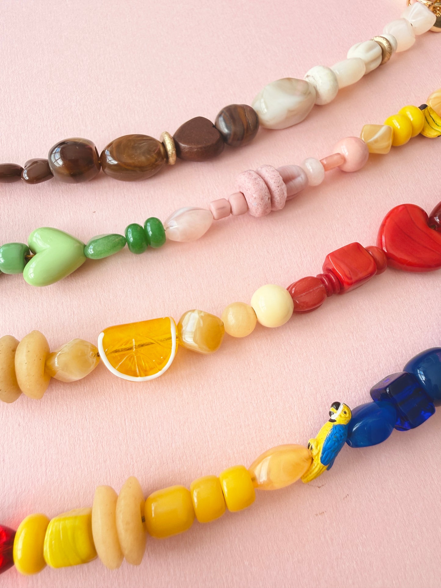 Beaded Wristy Strap - Limoncello Love