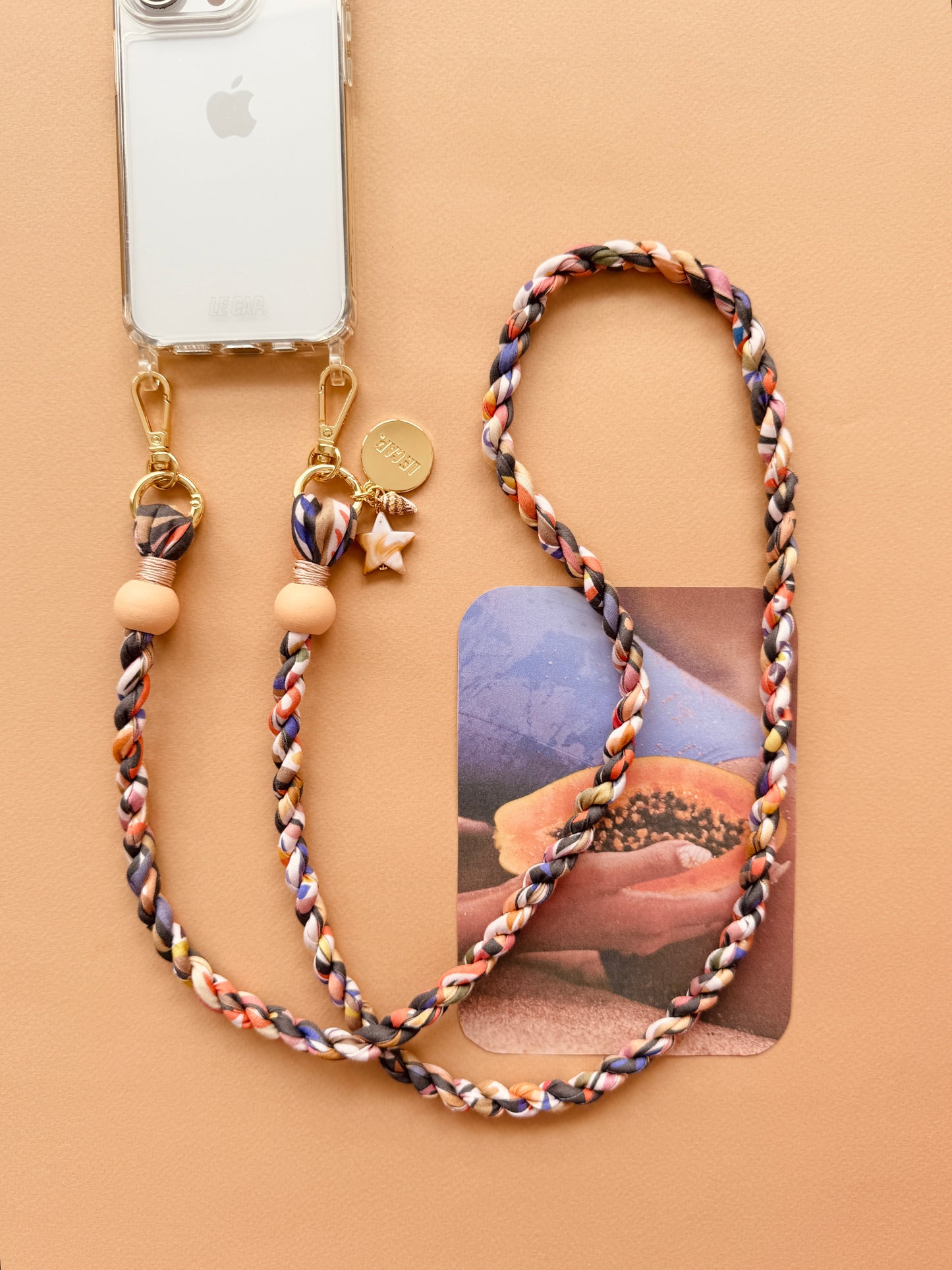 Wild Olive Crossbody Phone Strap