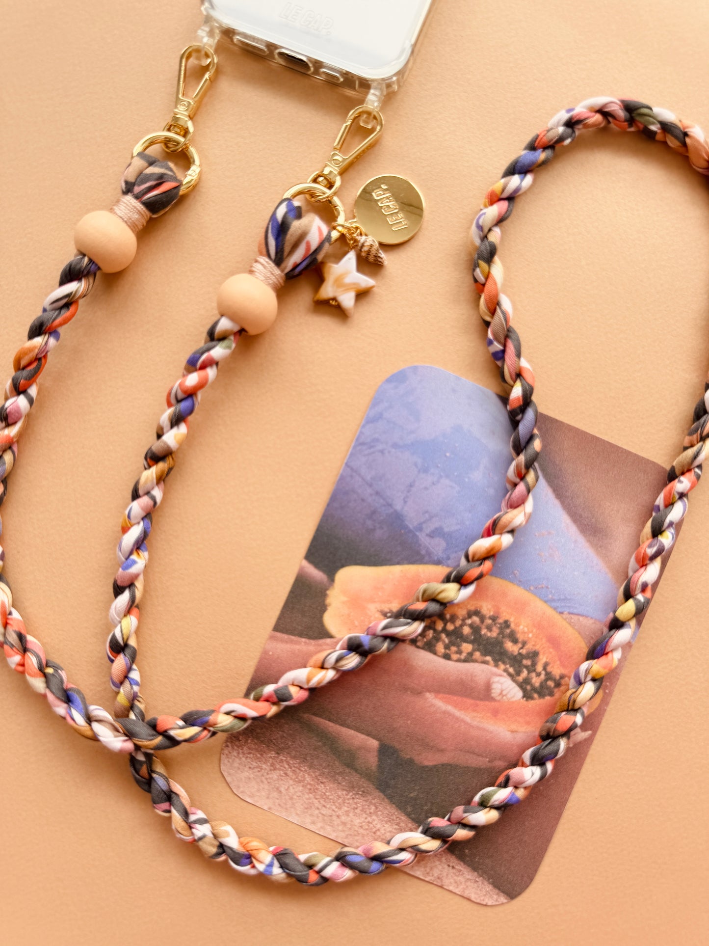 Wild Olive Crossbody Phone Strap