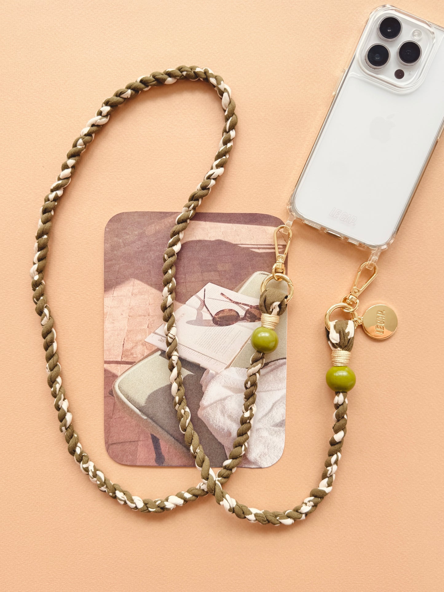 Olive Crossbody Phone Strap