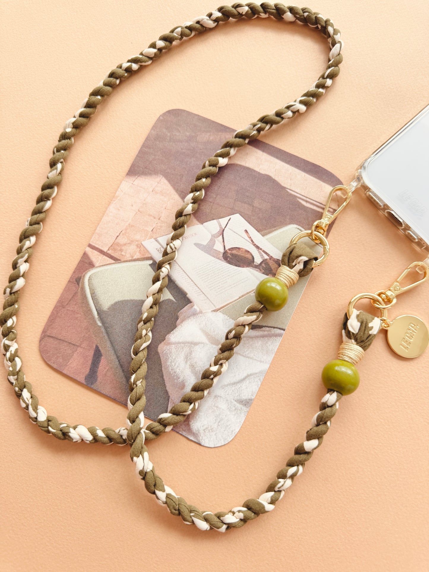 Olive Crossbody Phone Strap