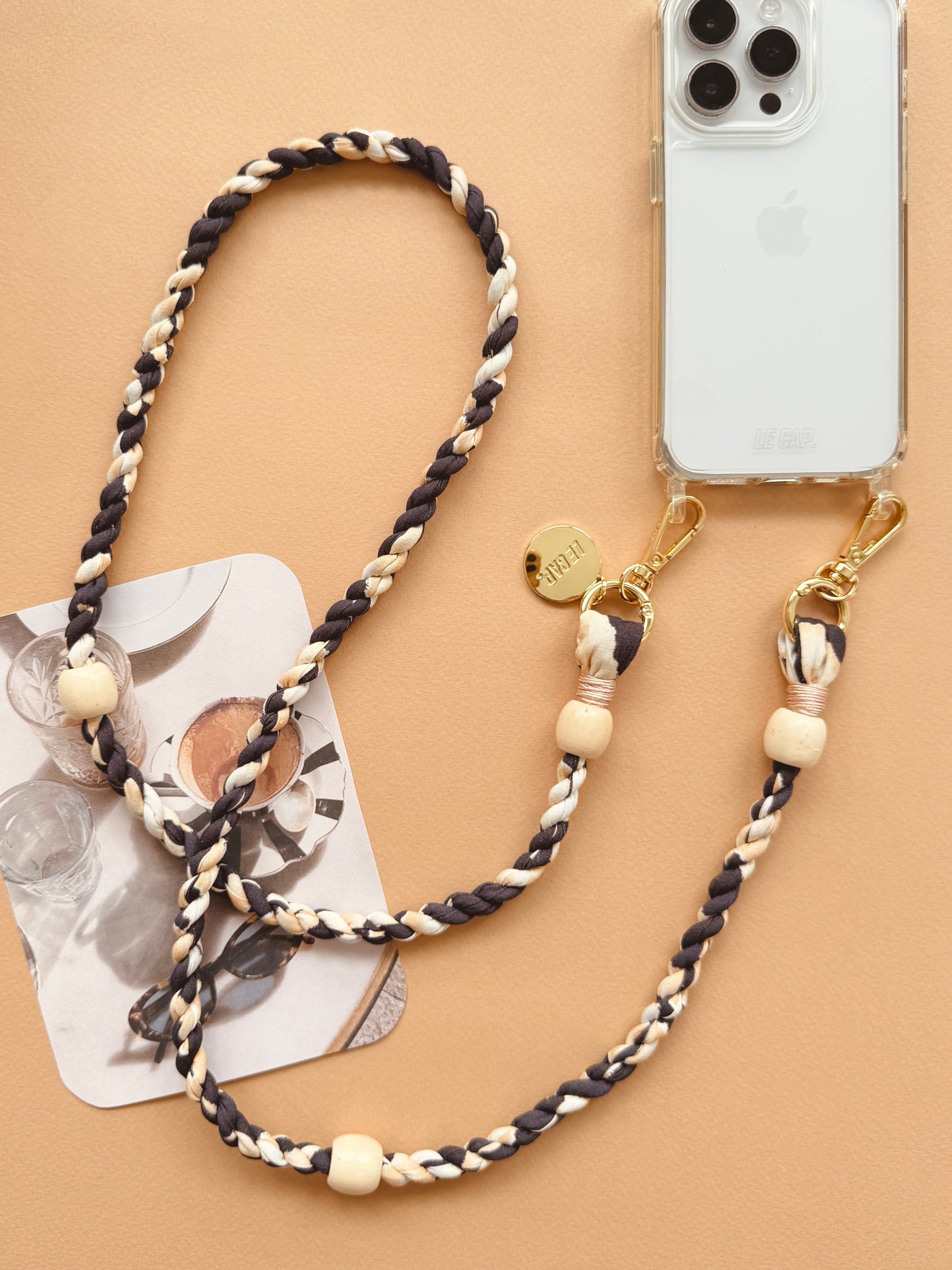 Leopard Crossbody Phone Strap