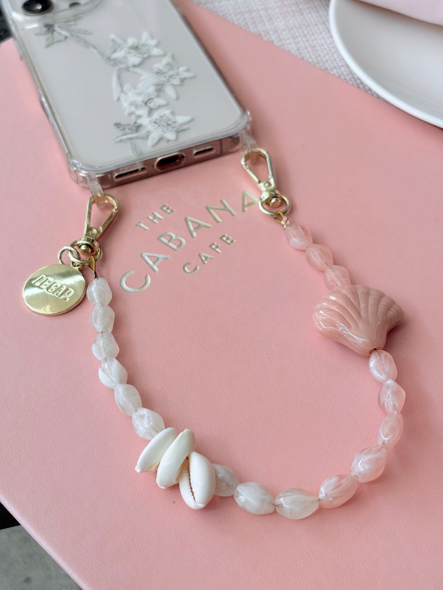 Beaded Wristy Strap - Santa Margherita (Blush Pink)