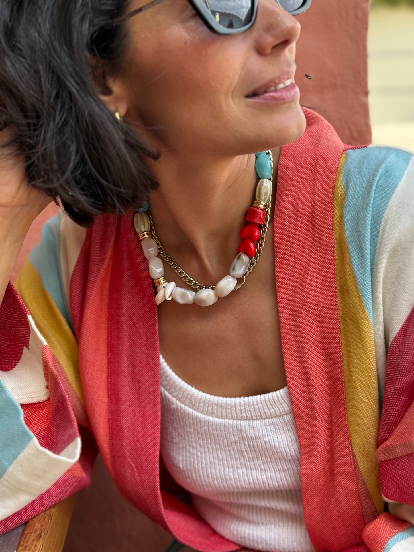 Beaded Wristy Strap - Summer Party