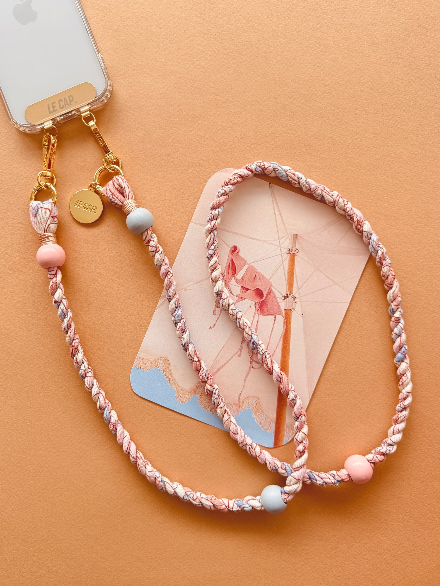 Fairy Floss Crossbody Phone Strap