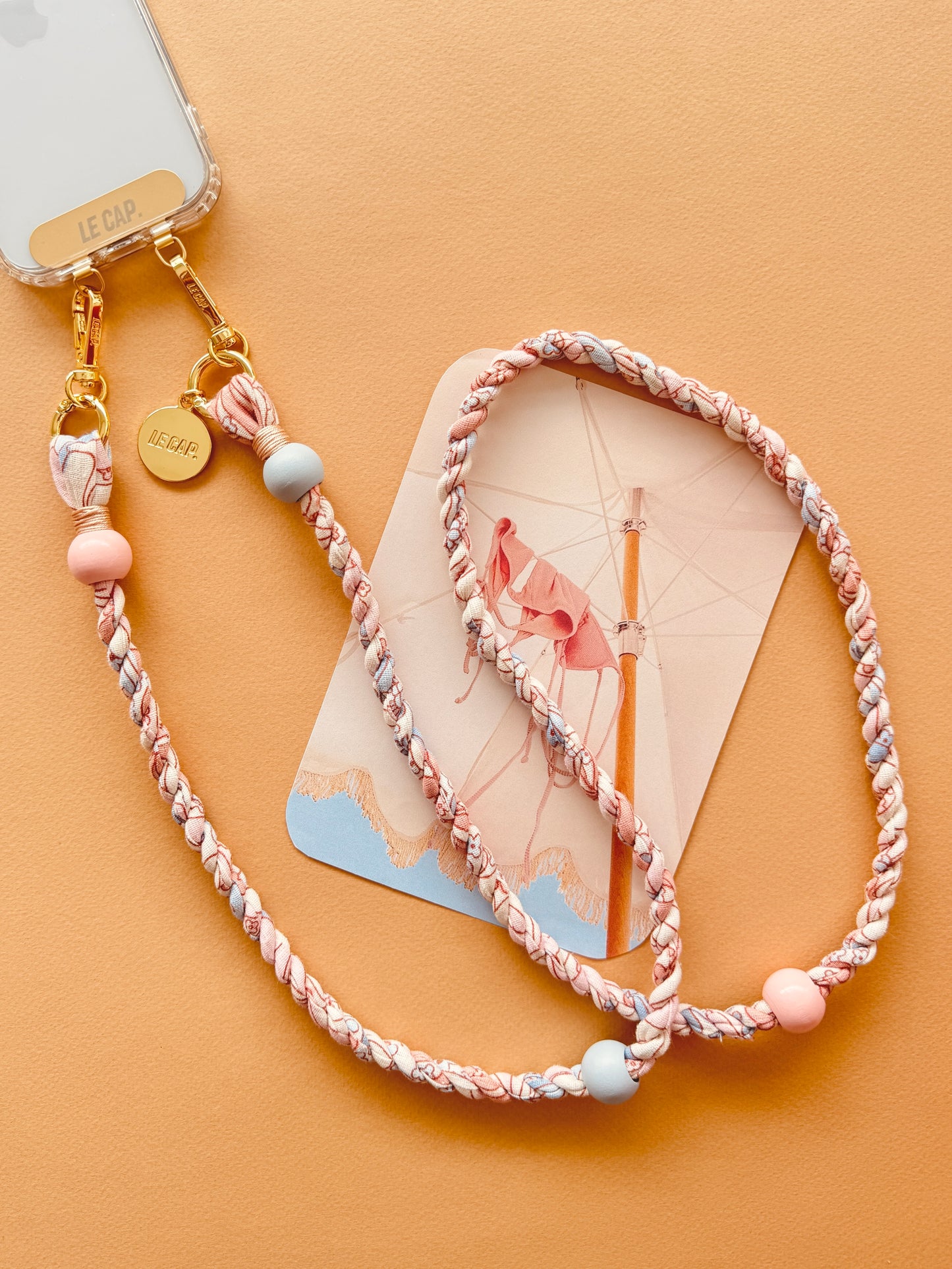 Fairy Floss Crossbody Phone Strap