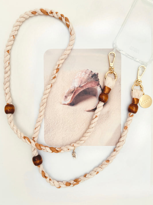 Sandcastle Crossbody Phone Strap