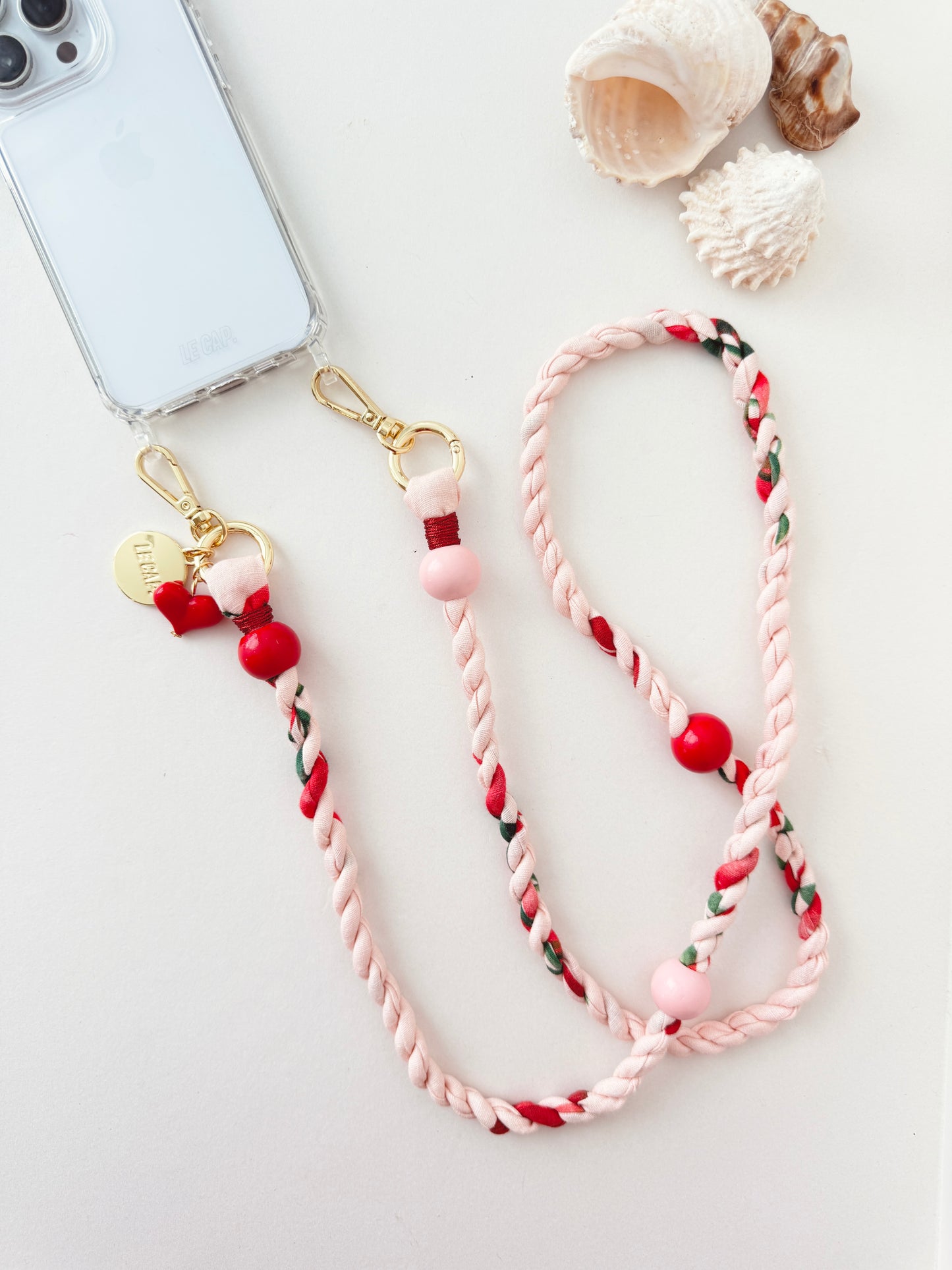 Flamingo Bay Crossbody Phone Strap