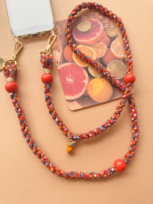 Cherry Picnic Crossbody Strap