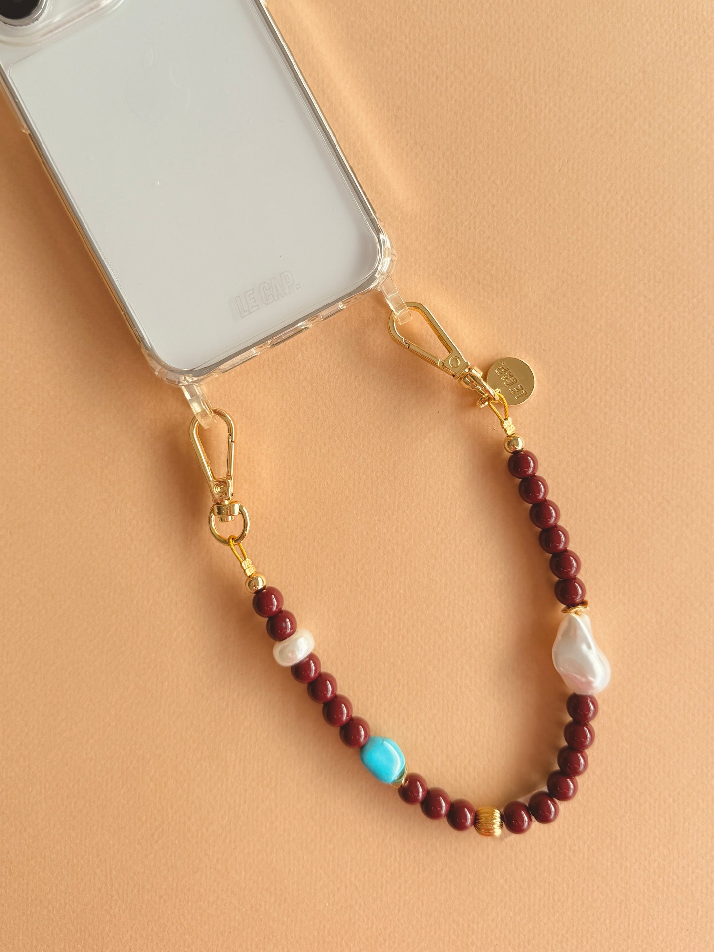 Sardinia Beaded Wristy Phone Strap