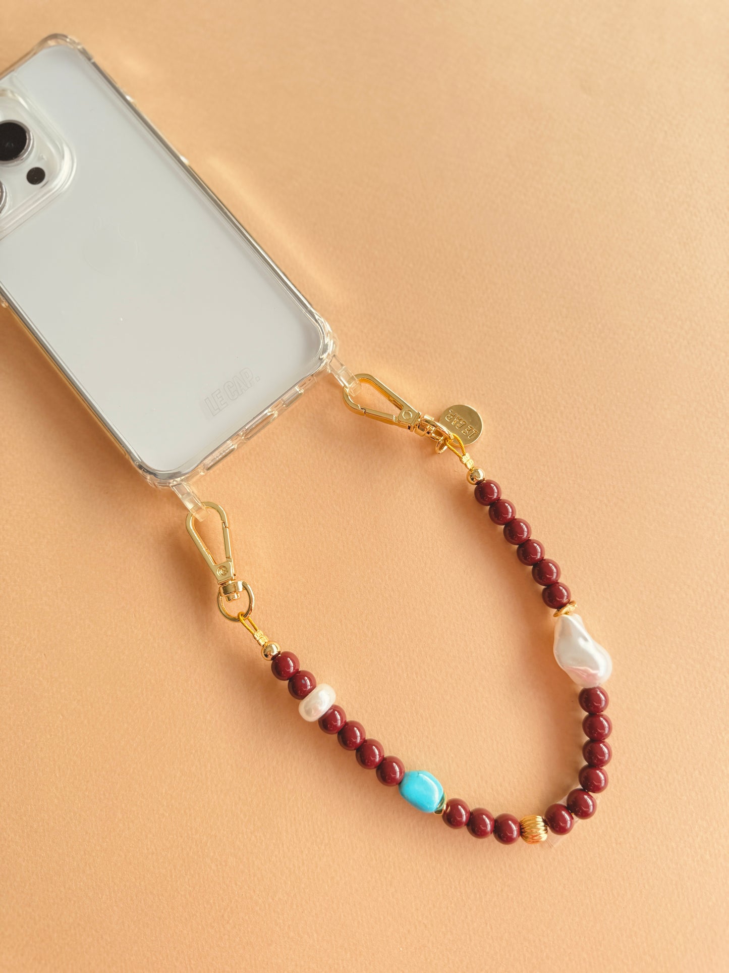 Sardinia Beaded Wristy Phone Strap