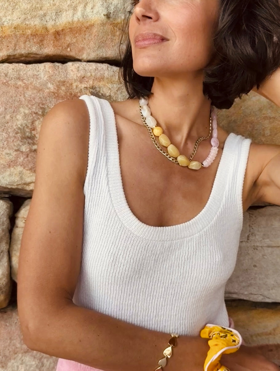 Beaded Wristy Strap - Paloma