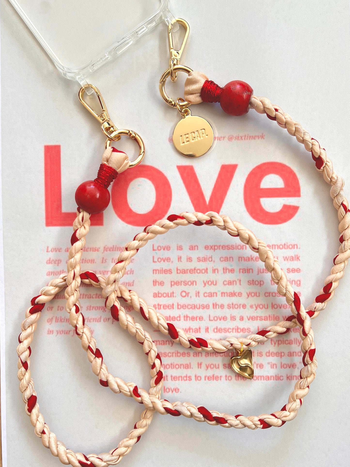 Heartbreaker Crossbody Phone Strap