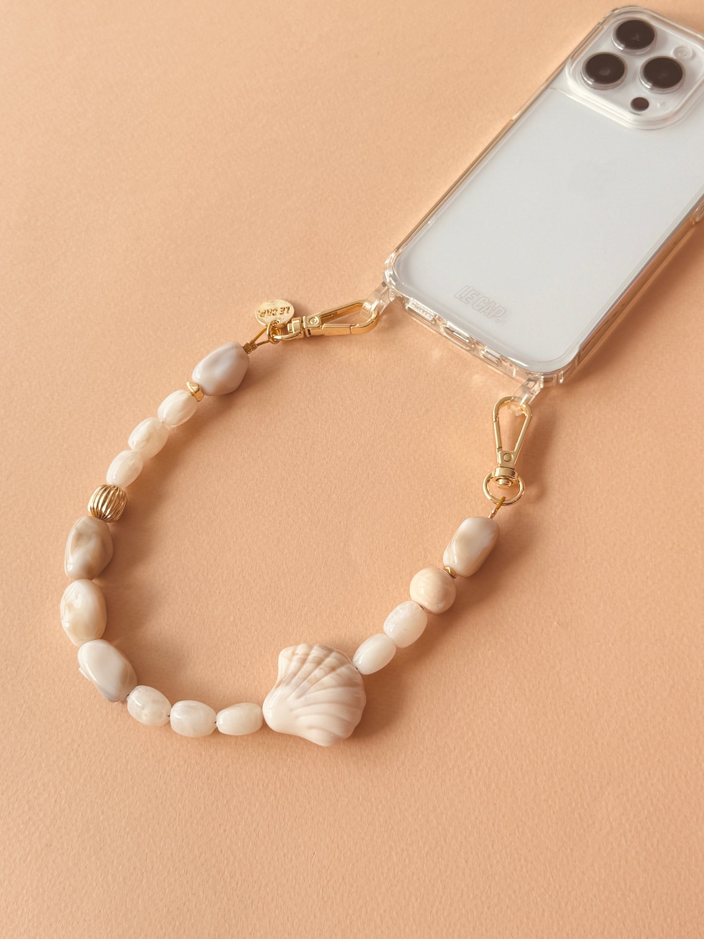 Sand Dune Beaded Wristy Phone Strap