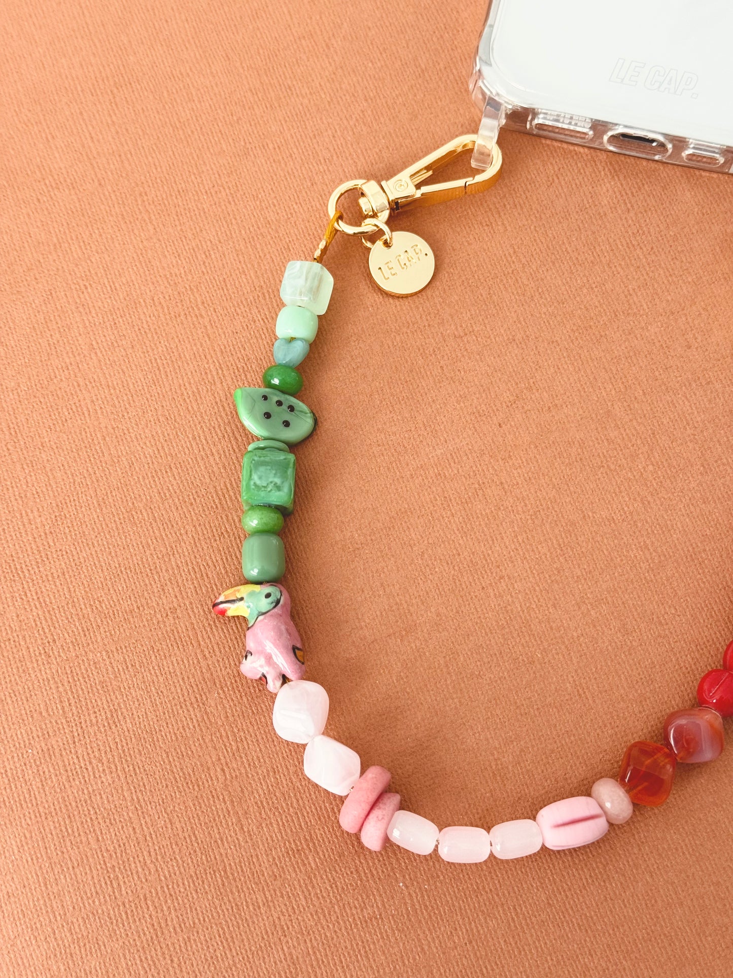 Beaded Wristy Strap - Jungle Juice