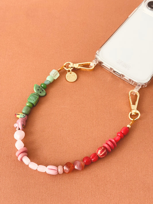 Beaded Wristy Strap - Jungle Juice