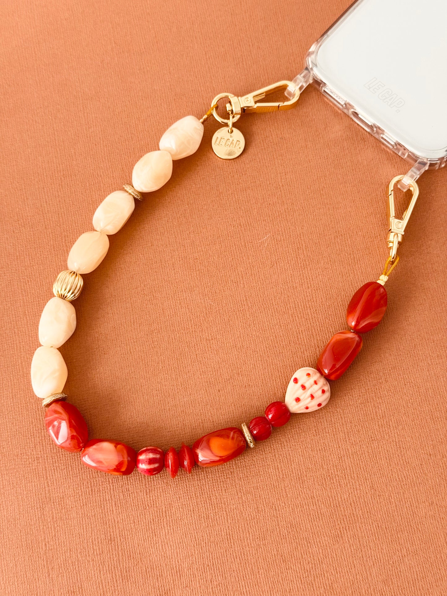 Bead Wristy Phone Strap - Aperitivo Sunset
