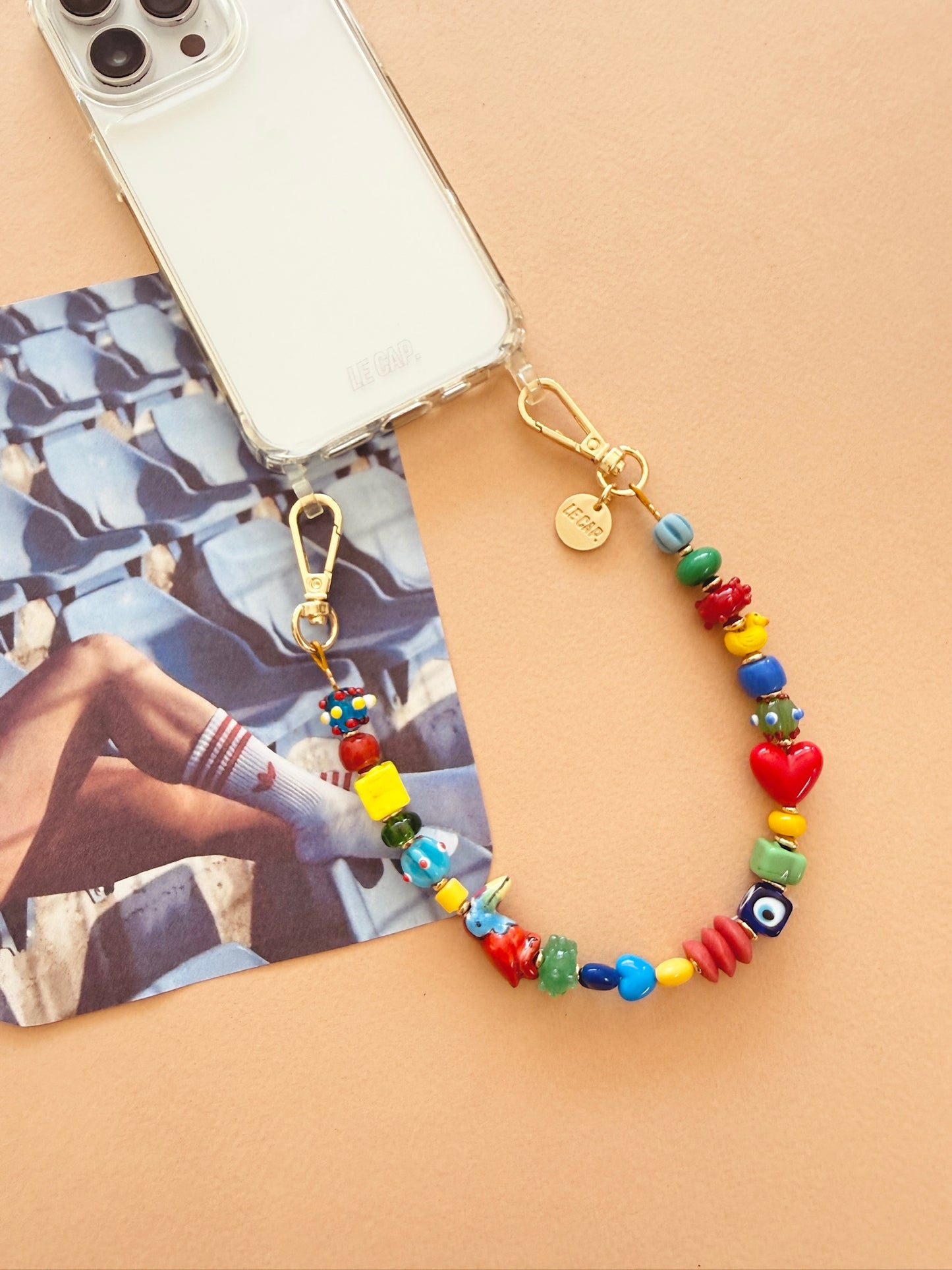Cherie Baby Beaded Wristy Phone Strap