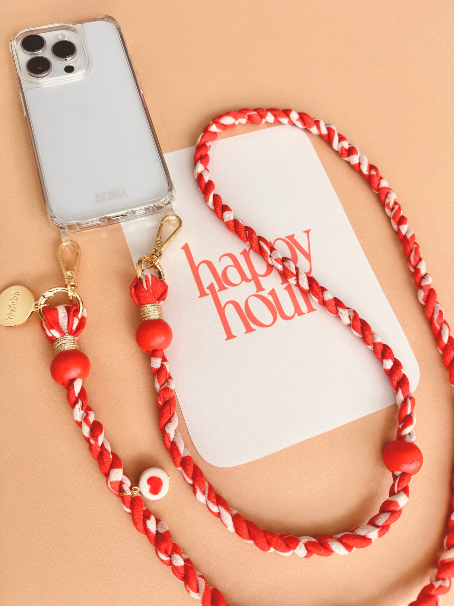 Happy Hour Crossbody Phone Strap