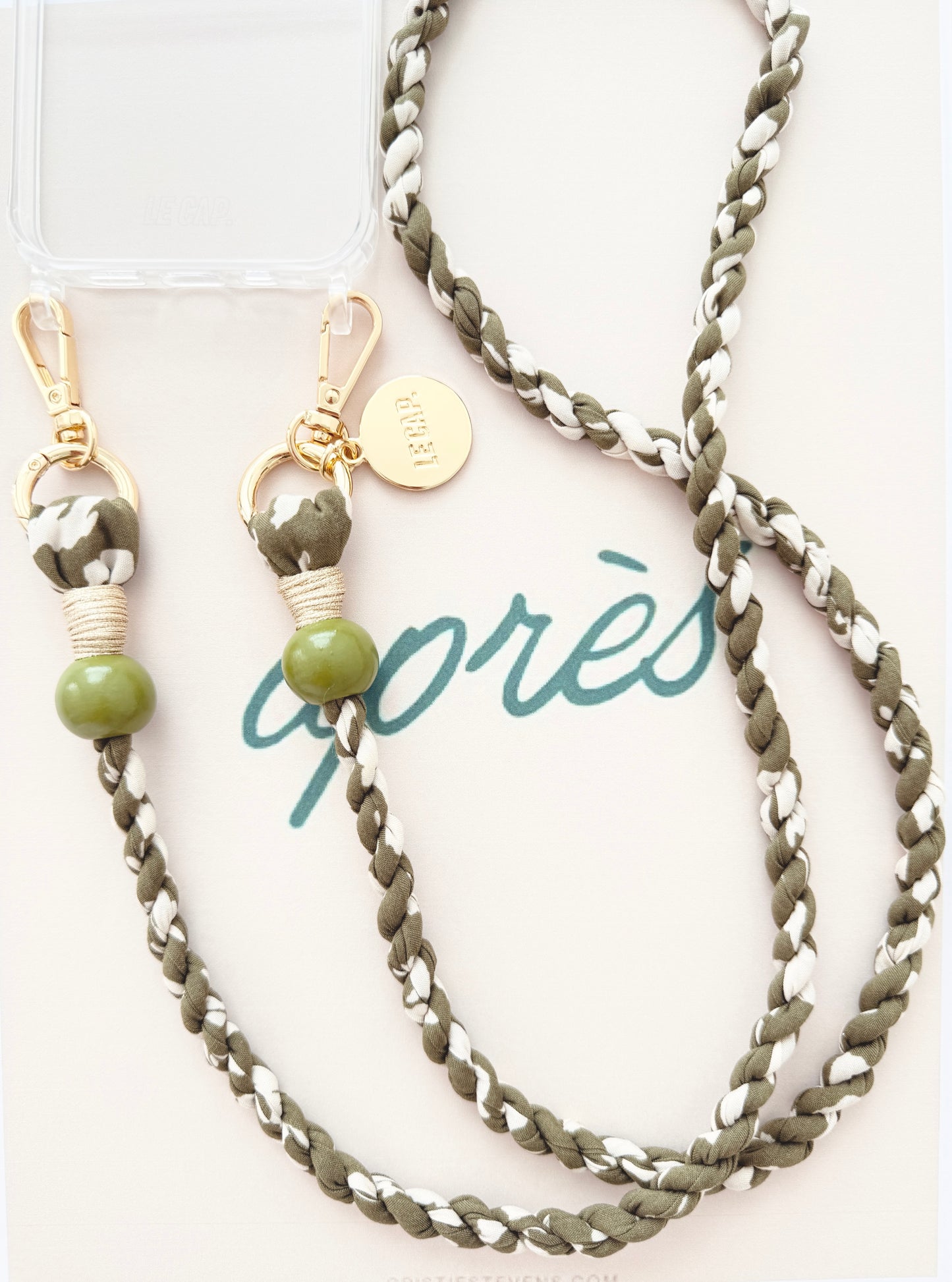 Olive Crossbody Phone Strap